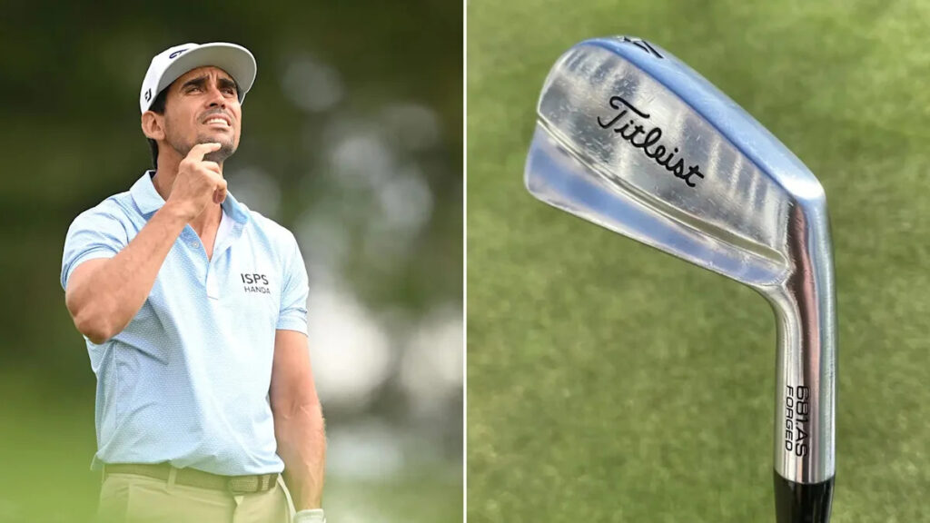His clubs were missing. Adam Scott’s rare blades were his backup plan His clubs were missing. Adam Scott’s rare blades were his backup plan