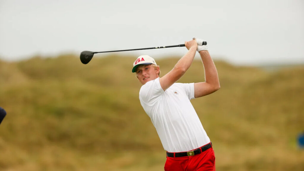 2026 Walker Cup: U.S. subs in William Jennings for Sunday morning foursomes