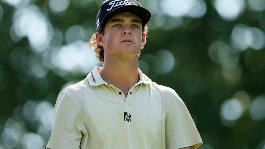 Jackson Koivun moves into contention at Biltmore behind bogey-free 63