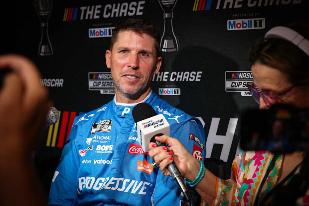 NASCAR: Denny Hamlin Admits What Went Wrong in Michael McDowell Incident NASCAR: Denny Hamlin Admits What Went Wrong in Michael McDowell Incident