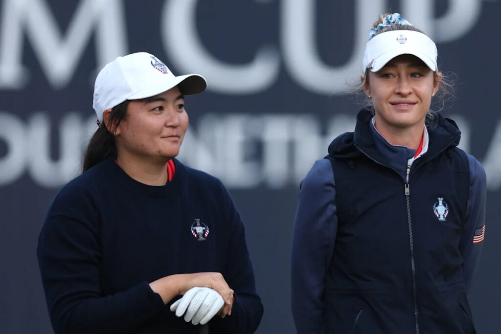 Nelly Korda explains Solheim Cup foursomes defeat before being dropped for afternoon four-balls