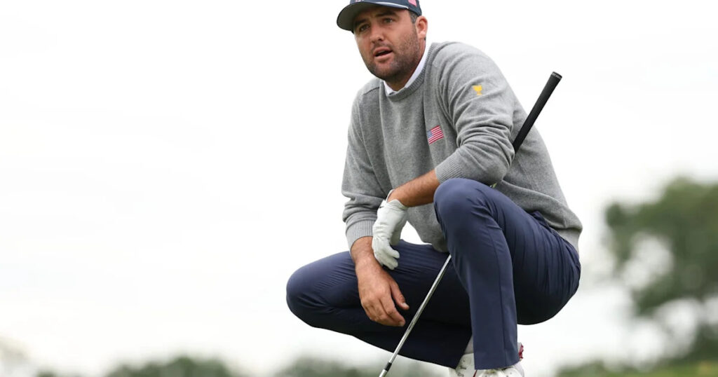 Scottie Scheffler missed his opportunity to help fix American fan behaviour at the Presidents Cup