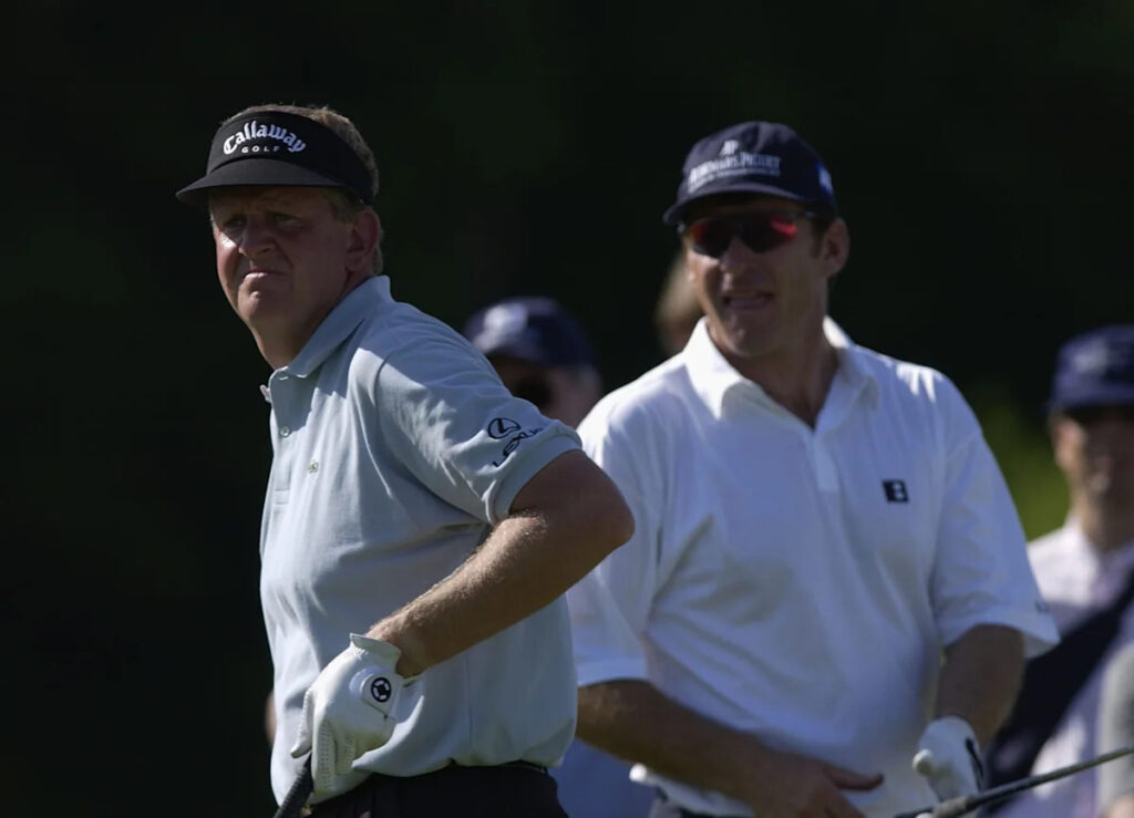 Colin Montgomerie’s response when asked how he really felt about Nick Faldo’s Ryder Cup captaincy