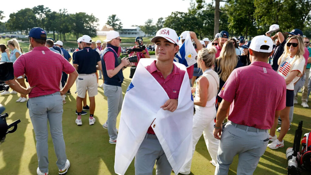 Jackson Koivun already predicted to have Jordan Spieth like season on the PGA Tour in 2027 after the Presidents Cup