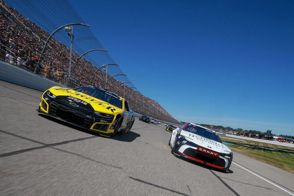 Denny Hamlin calls out Spire as ‘unserious’ and gets a response from Carson Hocevar