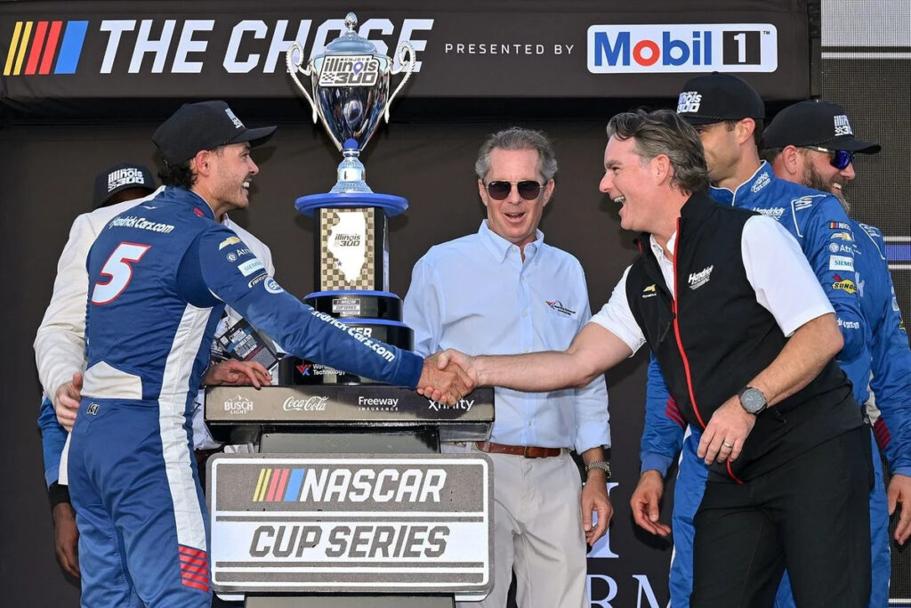 Kyle Larson’s winless drought was a bigger deal to you than him