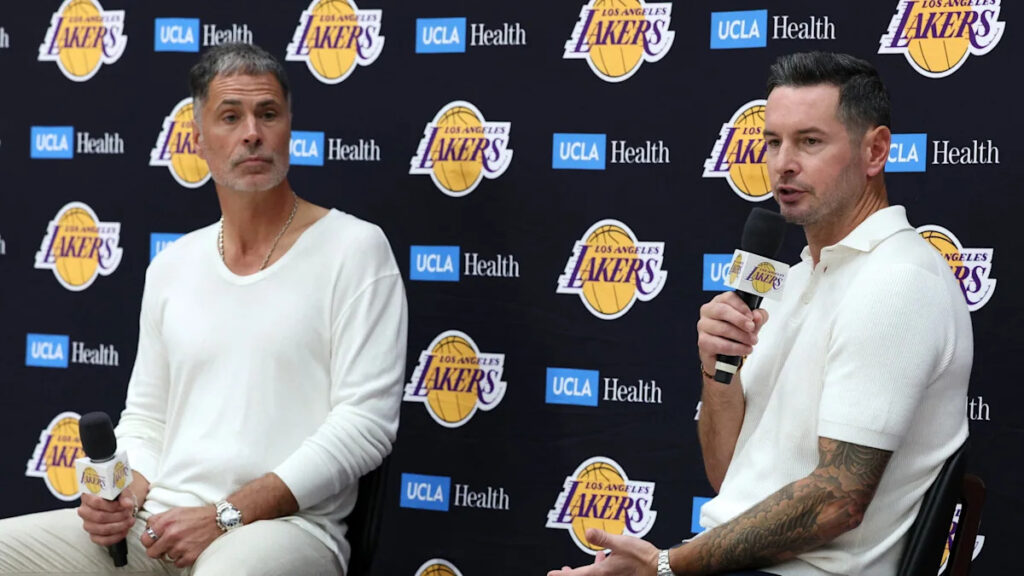 Lakers Rob Pelinka, JJ Redick confident in offseason roster changeover