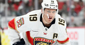 In battle of Stanley Cup winners, Panthers announce return in OT win against Hurricanes