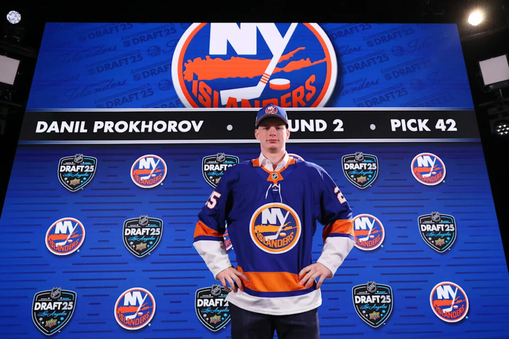 6-foot-6 rookie Daniil Prokhorov looms large in Islanders’ future
