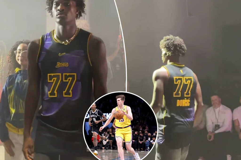 Lakers release new dazzling ‘specter’ jerseys