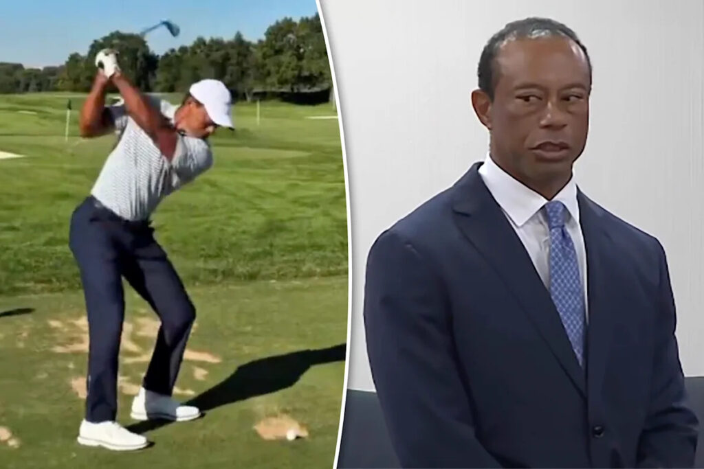 Tiger Woods returns to driving range in big hint after DUI arrest