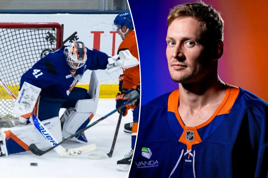 Vitek Vanecek making case to be third goalie as Islanders weigh Semyon Varlamov’s health risk