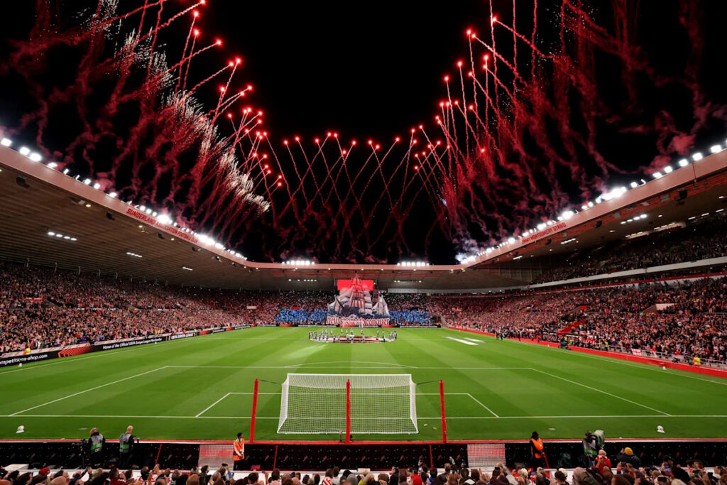🎇 Stadium of Light shines as European football returns to Sunderland