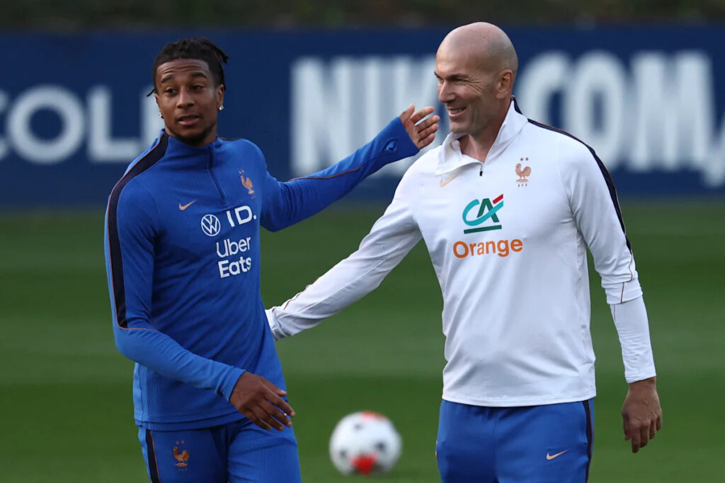 📸 Zidane’s first training session with France, images to make you smile!
