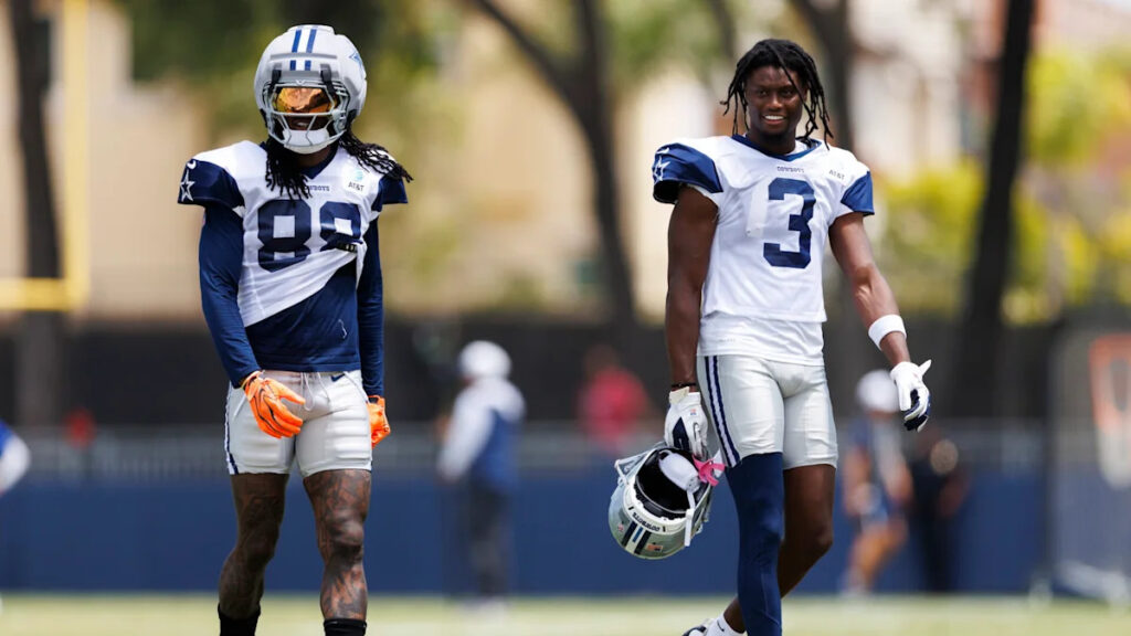 Stephen Jones: It will be “real difficult” to keep both George Pickens and CeeDee Lamb long term