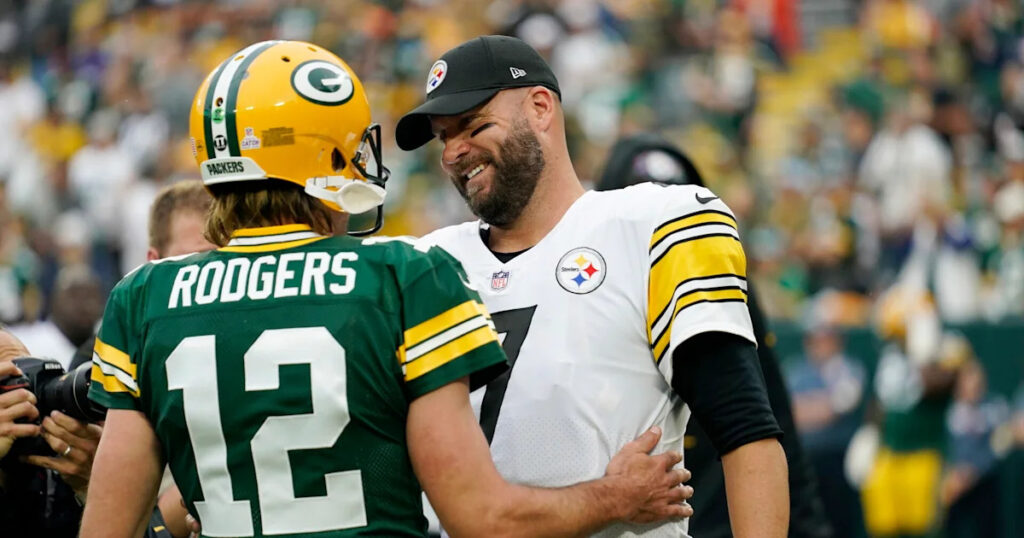 Aaron Rodgers ties Ben Roethlisberger with 165 career wins, fifth-most ever