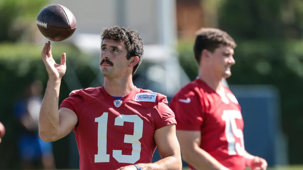 Sean McVay: I look at Stetson Bennett, Ty Simpson as “2A, 2B”