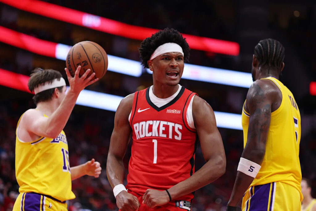 Two paths to stardom for Rockets Amen Thompson (besides developing a three)