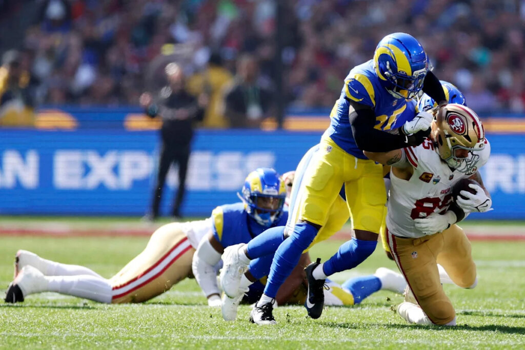 Jaylen Watson on wrong end of 2 TD passes in Rams debut