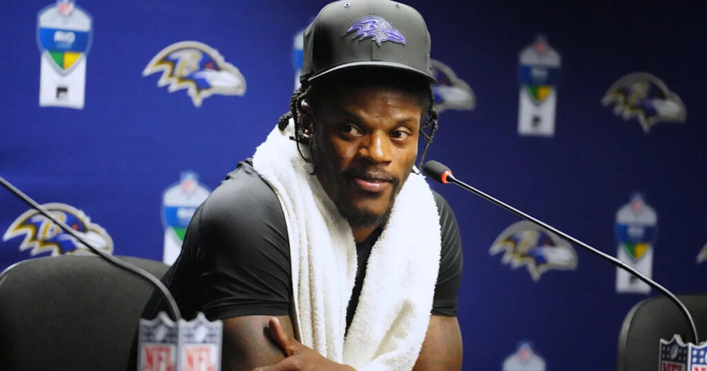 Ravens QB Lamar Jackson misses 1st practice of Week 4
