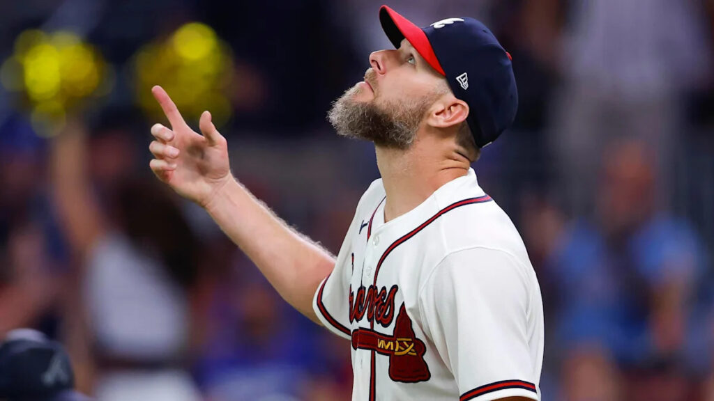 Chris Sale takes the mound for the Atlanta Braves
