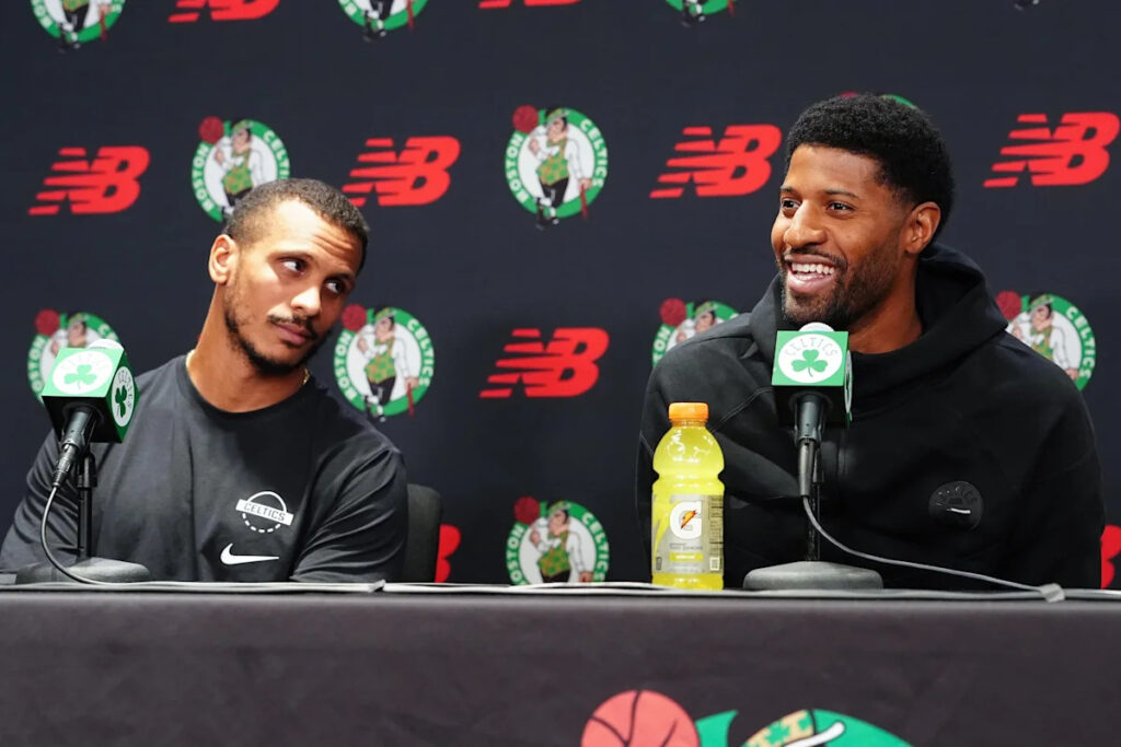 Paul George pokes fun at Joe Mazzulla, hilarity ensues Paul George pokes fun at Joe Mazzulla, hilarity ensues