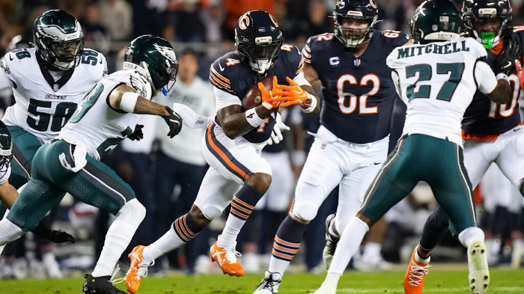 Eagles-Bears final score: Philadelphia bullied by Chicago again