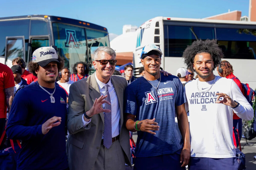 What Brent Brennan, Quinn Olson and Kedrick Reescano said after Arizona’s season-opening win over NAU What Brent Brennan, Quinn Olson and Kedrick Reescano said after Arizona’s season-opening win over NAU
