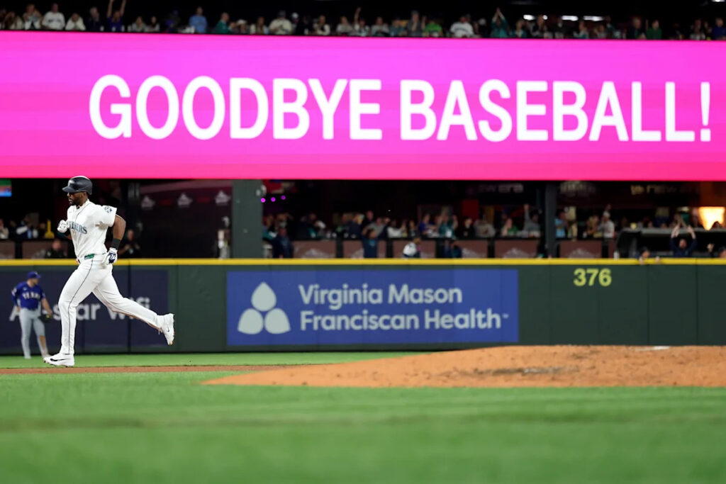 Lazaro Montes hits long homer, Rangers hit many homers, Mariners lose 10-5