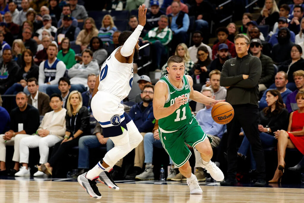 Mike Conley and Payton Pritchard are already connecting on and off the court