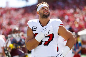Raheem Morris on Nick Bosa’s availability: ‘He’s going. We’re not hiding that.’