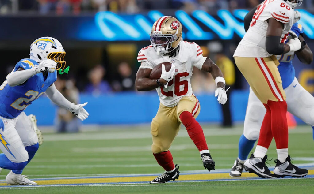 Kaelon Black was added to the 49ers’ injury report