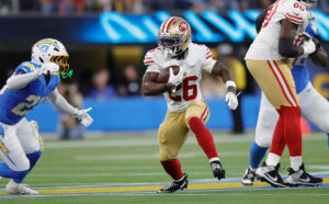 Kaelon Black was added to the 49ers’ injury report