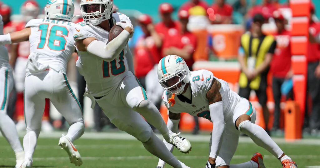 Dolphins’ Jacob Rodriguez nominated for Rookie of the Week Award Dolphins’ Jacob Rodriguez nominated for Rookie of the Week Award