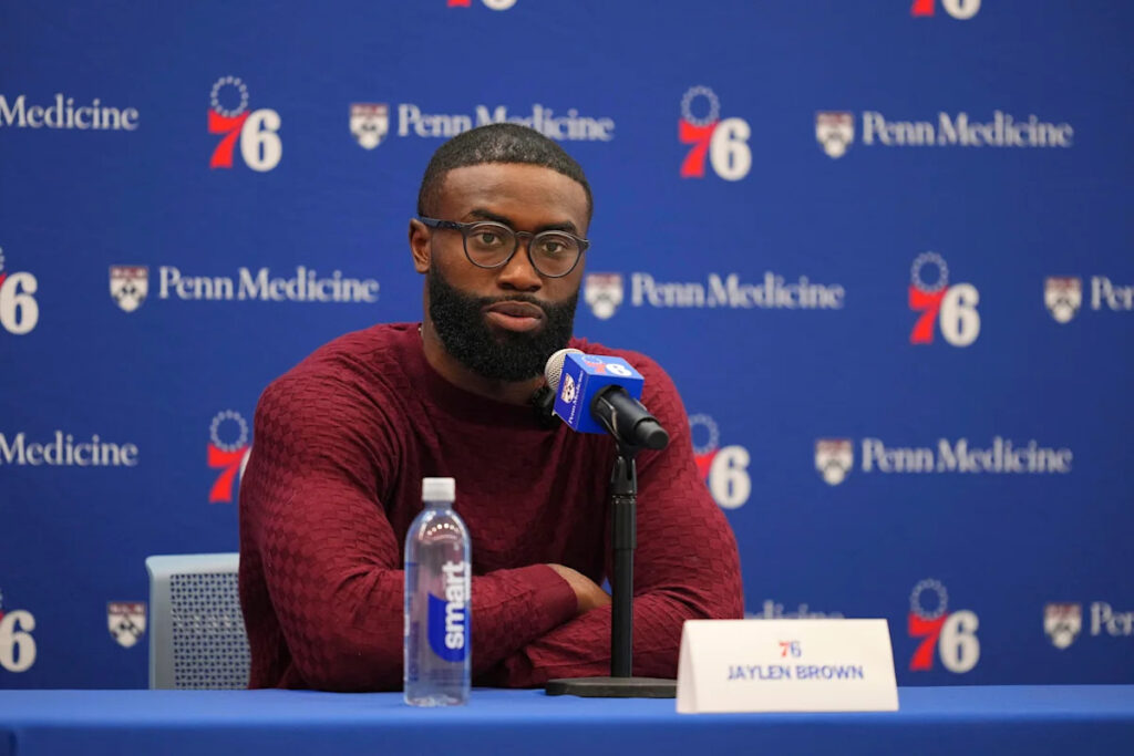 Why Jaylen Brown’s infamous ‘favorite season’ quote could bode well for the Sixers
