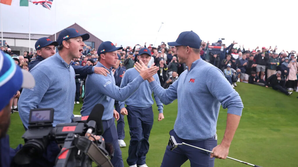 GB&I pulls off a stunning rally to win back the Walker Cup from the Americans GB&I pulls off a stunning rally to win back the Walker Cup from the Americans