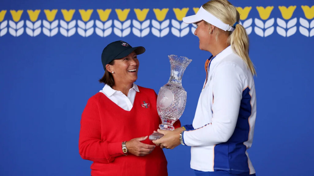 Solheim Cup captains Stanford, Nordqvist underscore unity and growth during opening ceremony