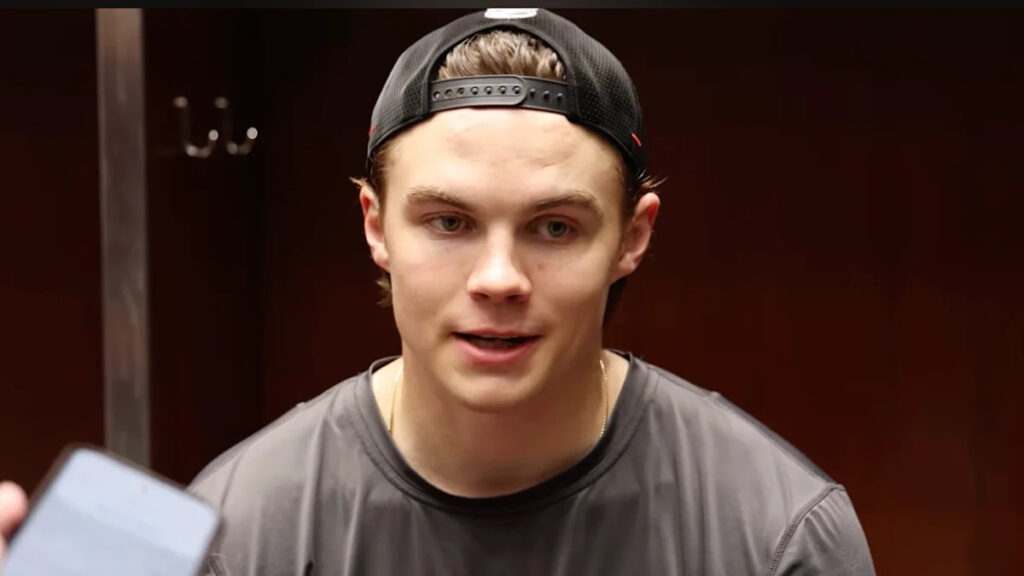 “I’m Excited”: Axel Sandin-Pellikka Looks Forward To Second Year With Red Wings “I’m Excited”: Axel Sandin-Pellikka Looks Forward To Second Year With Red Wings