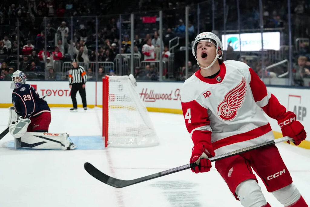 Red Wings Drop 1-0 Shootout Final To Blue Jackets In Preseason Opener
