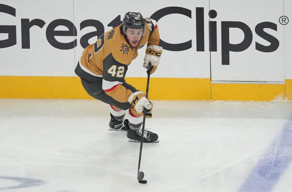 Golden Knights Forward Has One Goal: Turn Opportunity Into a Permanent NHL Role