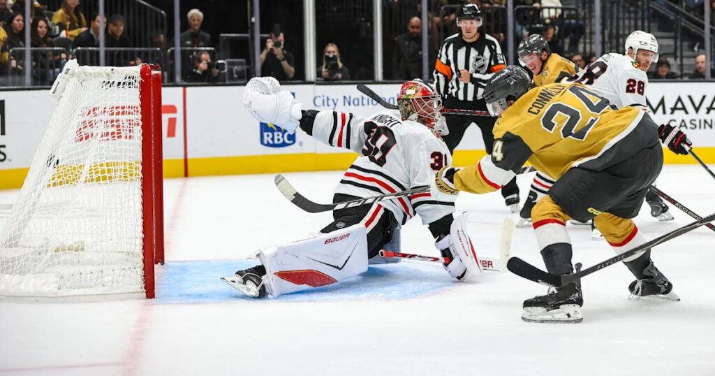 Talented Golden Knights Rookie Scores Goal in NHL Debut