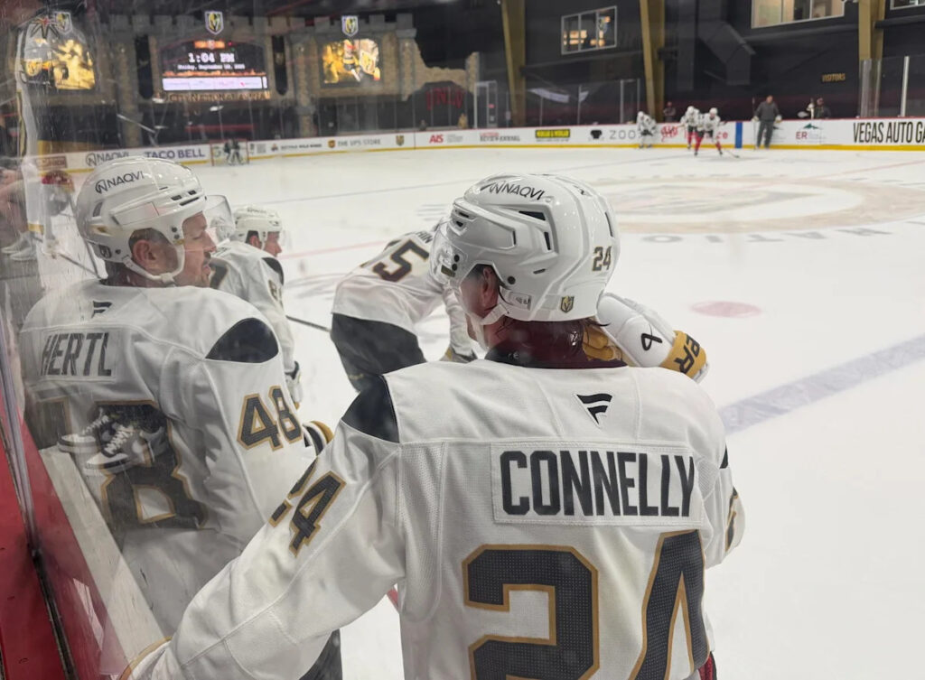 Golden Knights Top Prospect Living Up to the Hype in First NHL Training Camp Golden Knights Top Prospect Living Up to the Hype in First NHL Training Camp