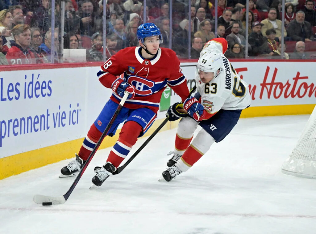 Canadiens Hutson Makes Top 15 Assists List For Second Time
