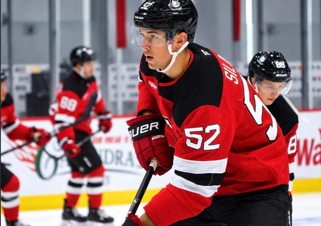 Devils Fall in First Rookie Scrimmage as Cole Eiserman Scores OT Winner
