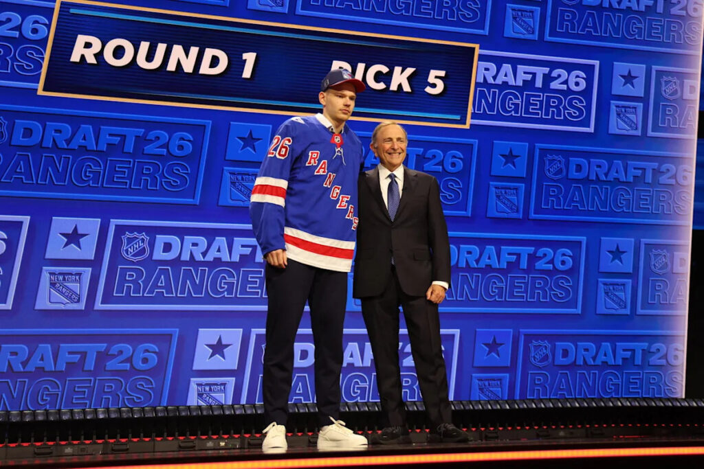 The Arrival Of Alberts Šmits Creates An Intriguing Training Camp Storyline For Rangers