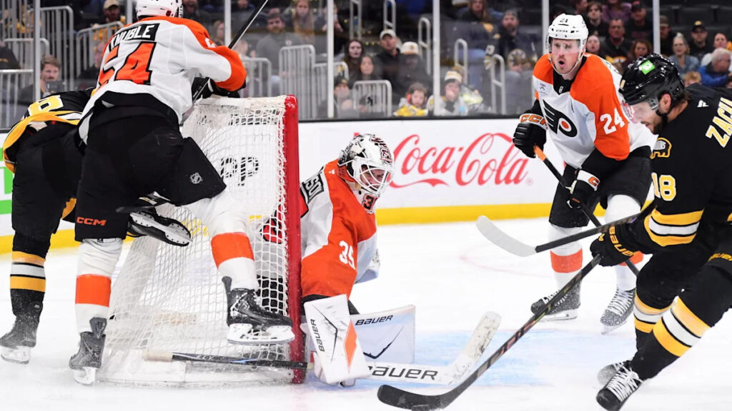 Flyers Squashed by Bruins in Preseason Loss After Losing Vladar