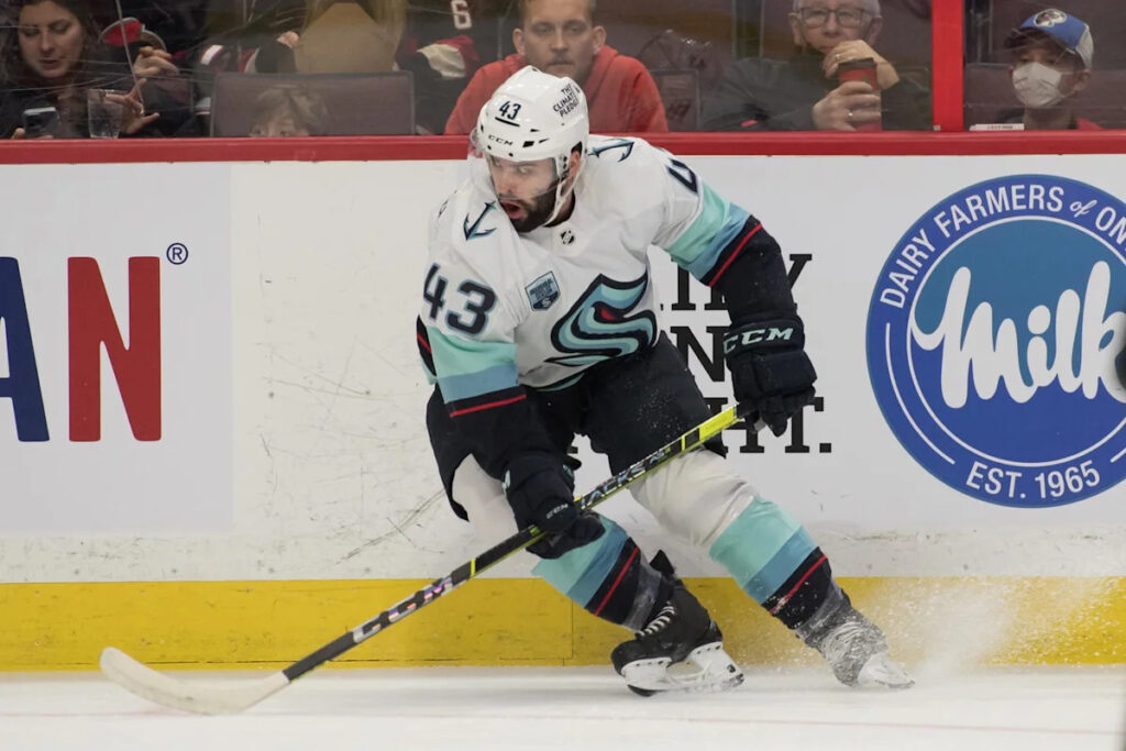 Former Kraken Forward Dealing With Injury Ahead Of NHL Opener