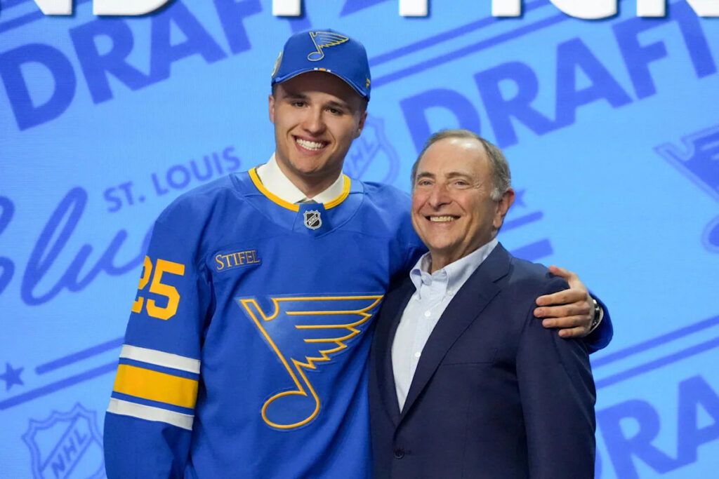 St. Louis Blues NHL Prospect Rankings: No. 2, Justin Carbonneau