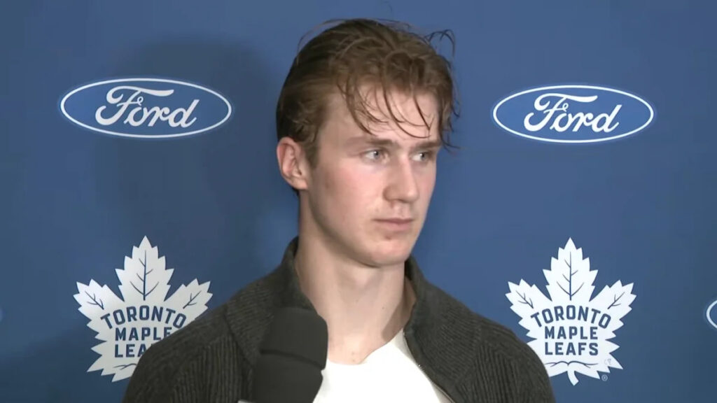 How Maple Leafs Prospect Tinus Luc Koblar Performed At Training Camp
