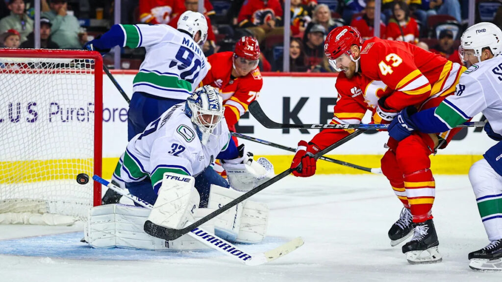 Canucks Unable To Generate Offence In 3–1 Loss To The Calgary Flames